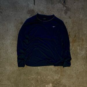 Nike Men's Black Compression Long Sleeve Shirt